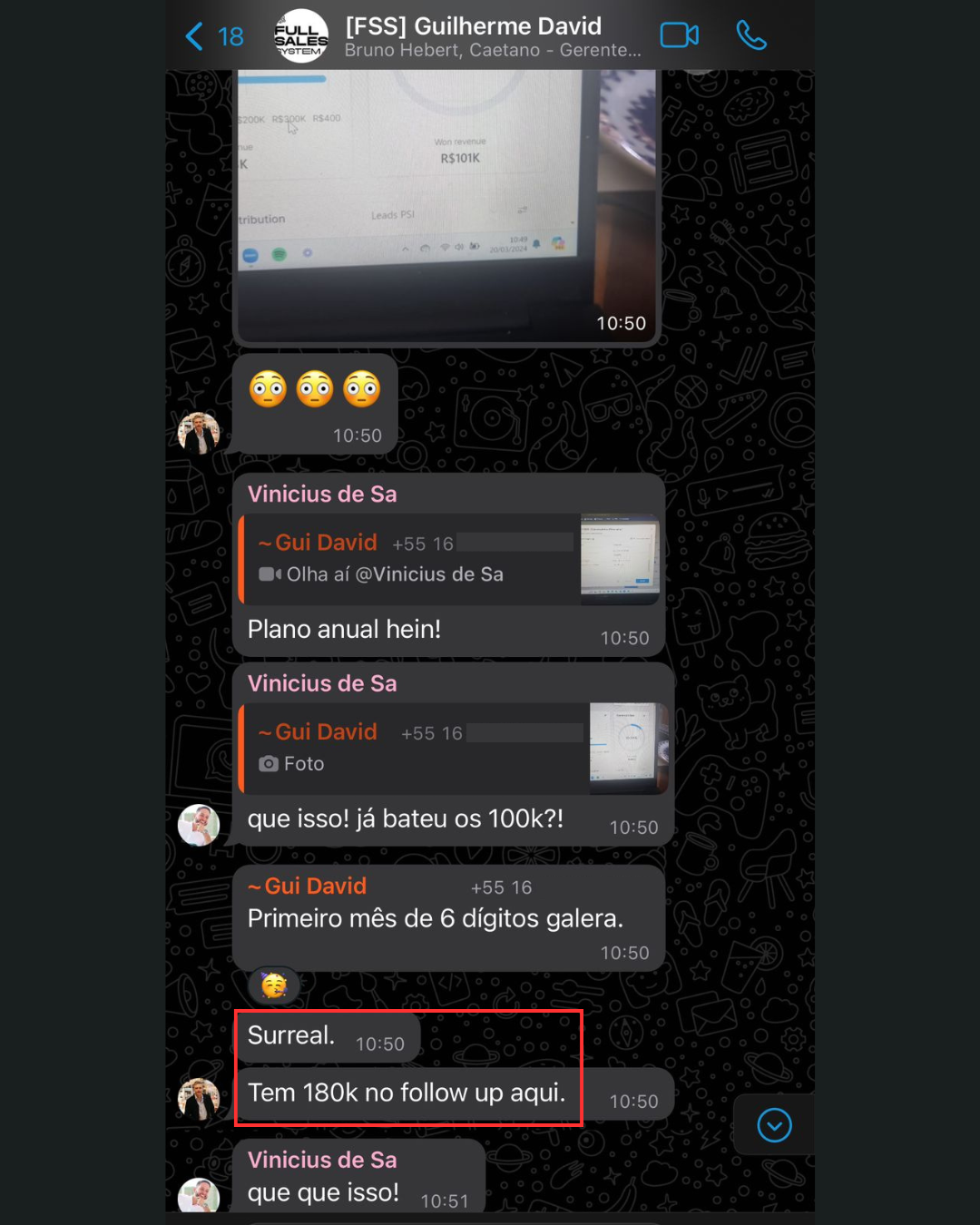 Depoimento Gui David